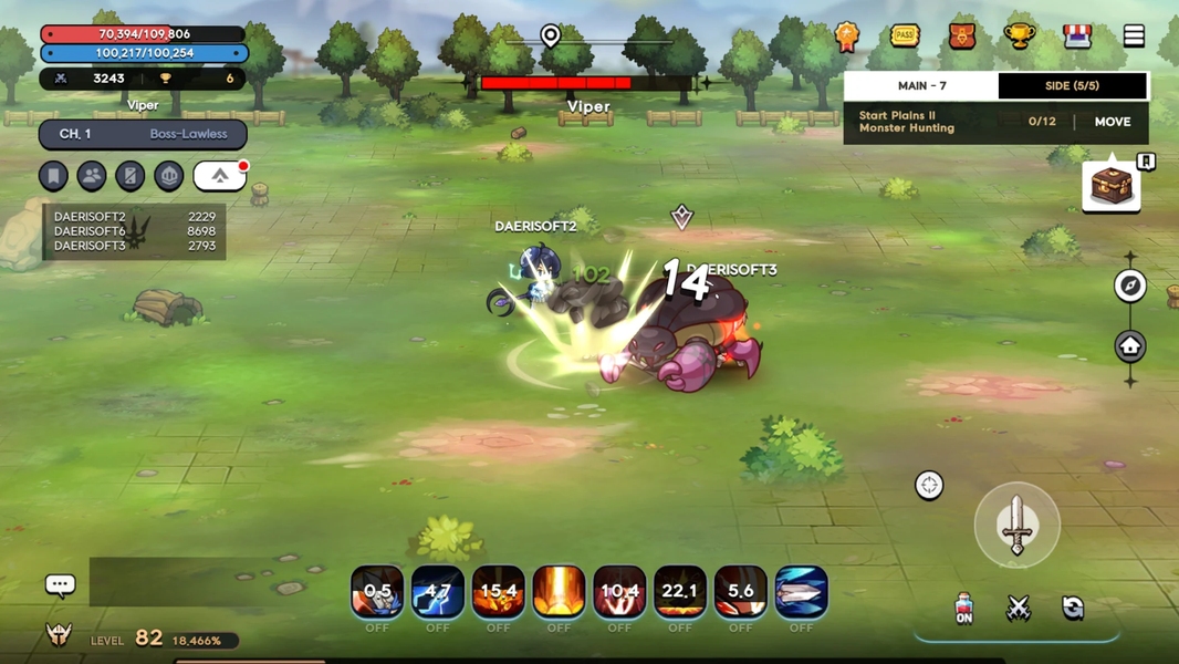 25 Magic Knight Ln - Gameplay image of android game