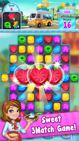 Food Crush - Gameplay image of android game