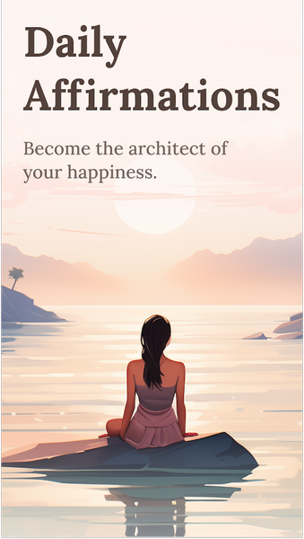 Daily Affirmations: Motivation - Image screenshot of android app