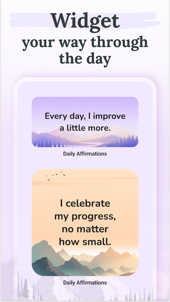 Daily Affirmations: Motivation - عکس برنامه موبایلی اندروید