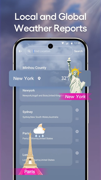DailyWeather: Weather Forecast - عکس برنامه موبایلی اندروید