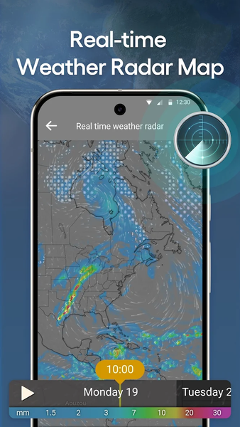 DailyWeather: Weather Forecast - عکس برنامه موبایلی اندروید