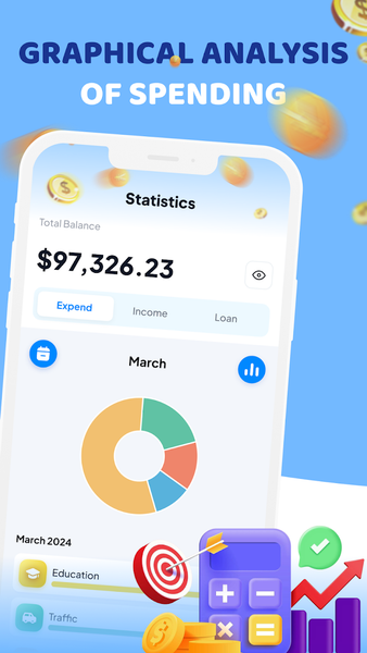 Easy Money: Budget Tracker - عکس برنامه موبایلی اندروید