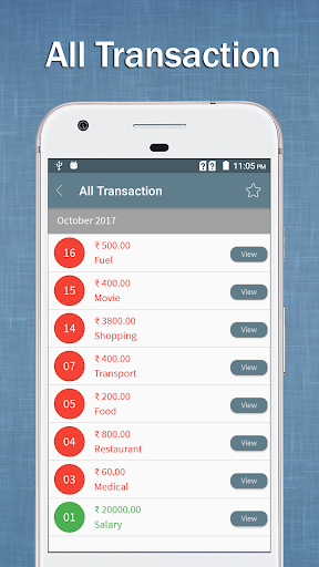 Daily Expenses Manager - عکس برنامه موبایلی اندروید