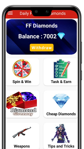 DiaMcalc Diamonds Invest Tool app real or fake, free diamonds, Garena free  fire