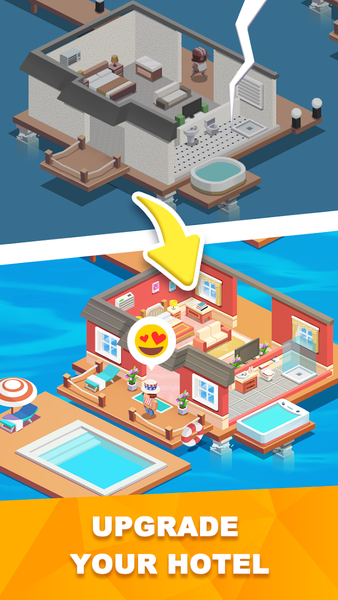 Sim Hotel Tycoon: Tycoon Games - عکس بازی موبایلی اندروید