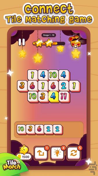 Tile Match: پازل سه تایی - عکس بازی موبایلی اندروید