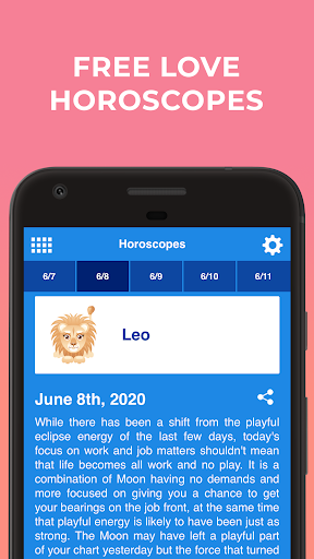 Love Horoscopes - عکس برنامه موبایلی اندروید