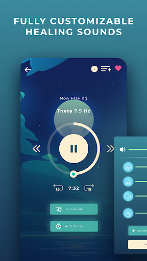 Healing Sounds & Sound Therapy - عکس برنامه موبایلی اندروید