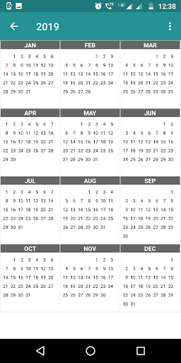 Calendar 2024 & Daily Planner - عکس برنامه موبایلی اندروید