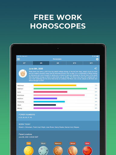 Work Horoscopes - عکس برنامه موبایلی اندروید