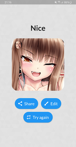 Anime Faces AI - Image screenshot of android app