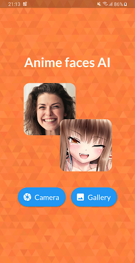 Anime Faces AI - Image screenshot of android app