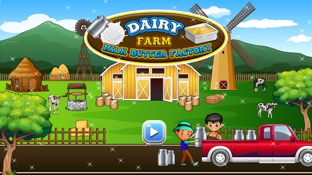 Dairy Farm Milk Butter Factory - عکس بازی موبایلی اندروید