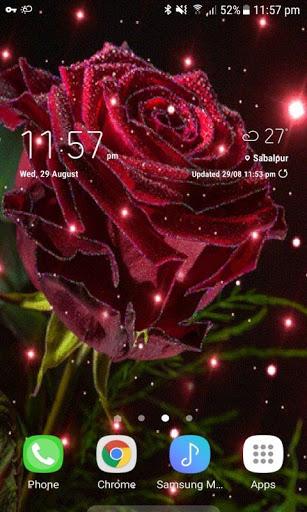 Magical Rose Live Wallpaper - عکس برنامه موبایلی اندروید