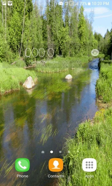 Nature Green River LWP - Image screenshot of android app