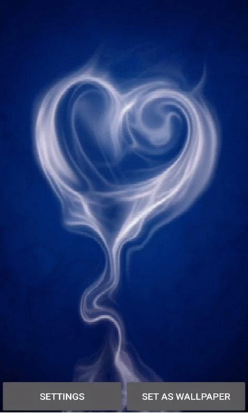 Steam Heart Live Wallpaper - عکس برنامه موبایلی اندروید
