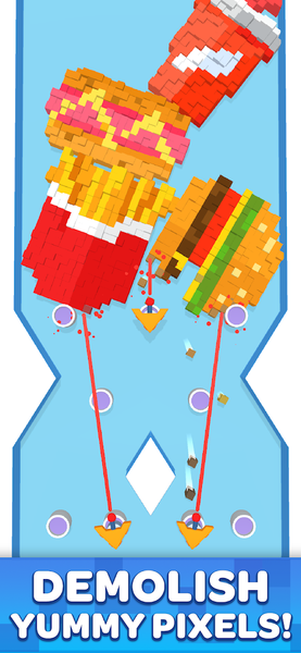 Pixel Demolish - Gameplay image of android game
