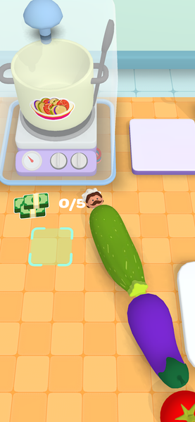 Tiny Cook - Gameplay image of android game