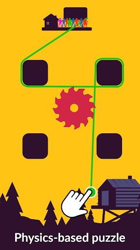 Zipline Valley - Gameplay image of android game