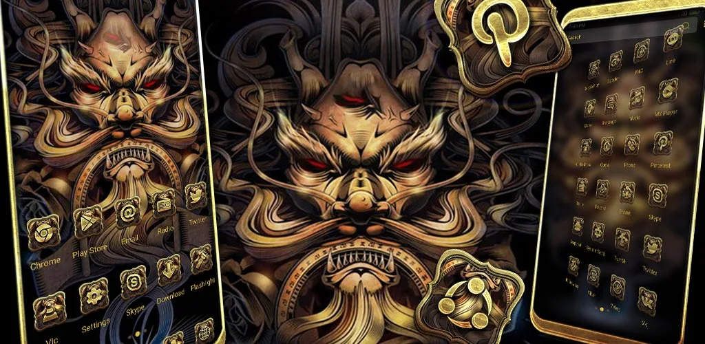 Angry Beast Theme - Image screenshot of android app