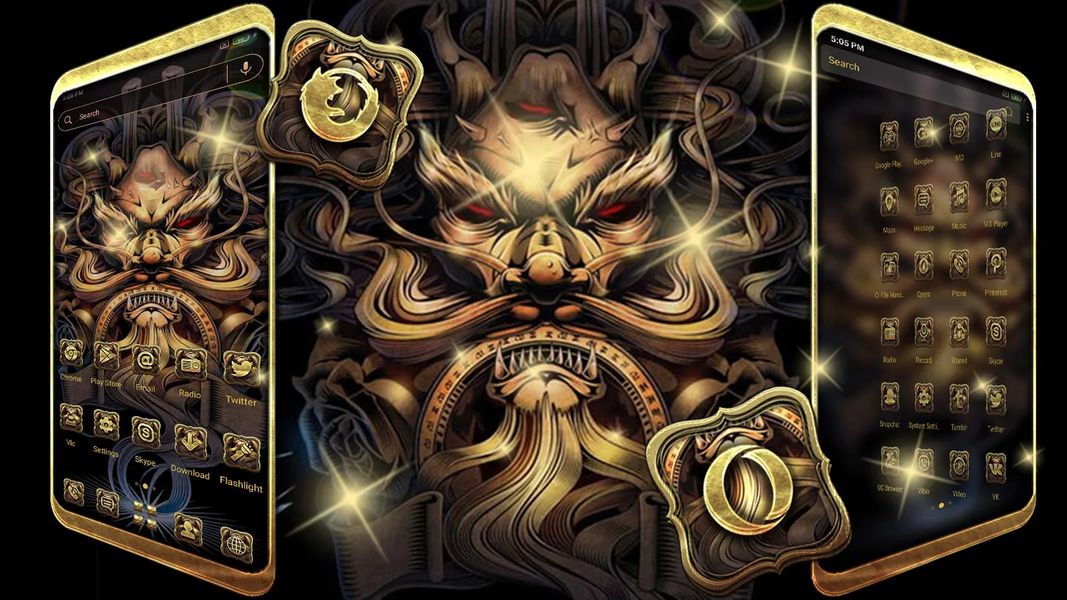 Angry Beast Theme - Image screenshot of android app