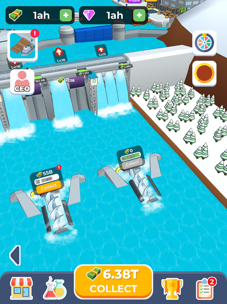 Dam Builder - عکس بازی موبایلی اندروید