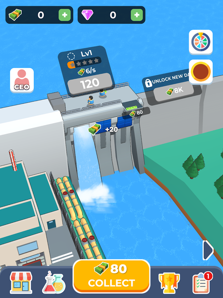 Dam Builder - عکس بازی موبایلی اندروید