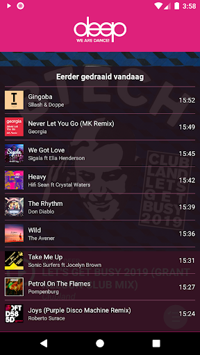 Deep Radio - Image screenshot of android app