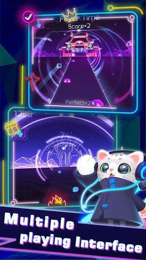 Sonic Cat - Slash the Beats - Gameplay image of android game