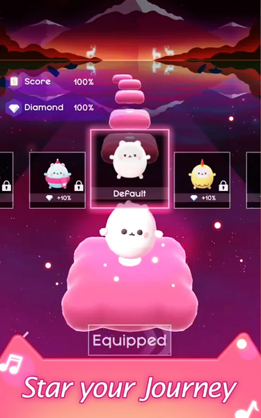 Hop Cats - Music Tiles - عکس بازی موبایلی اندروید