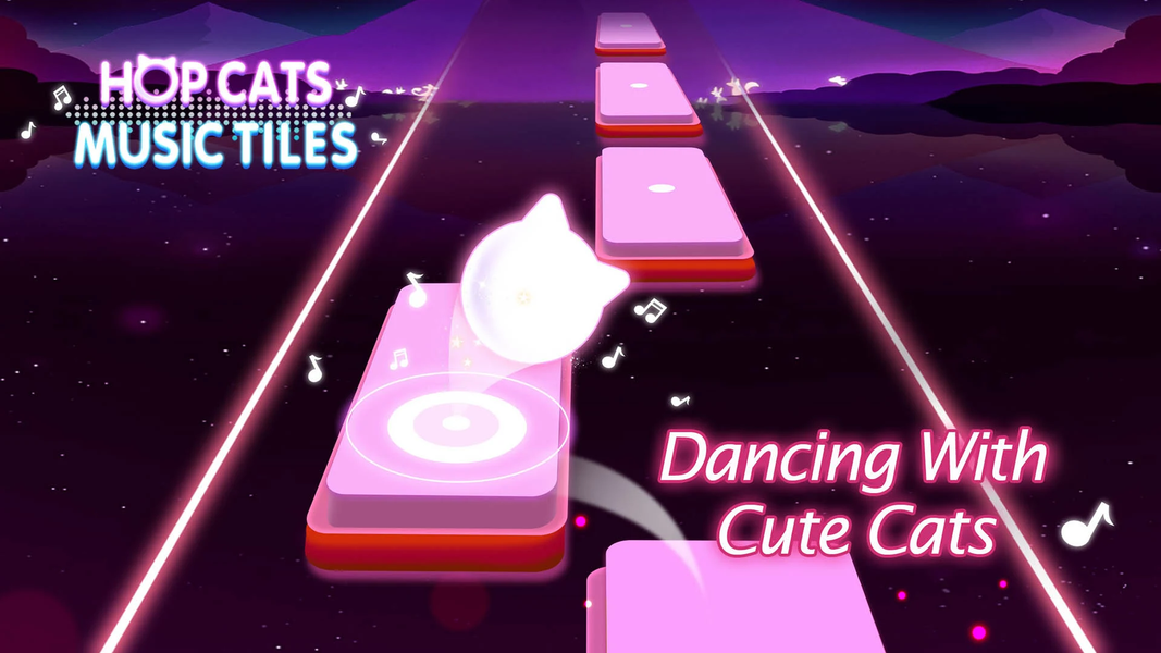 Hop Cats - Music Tiles - عکس بازی موبایلی اندروید