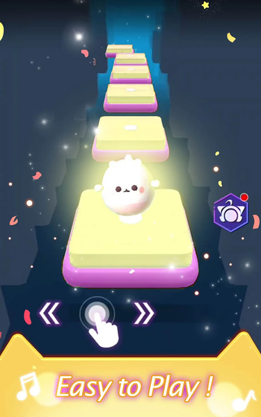 Hop Cats - Music Tiles - عکس بازی موبایلی اندروید