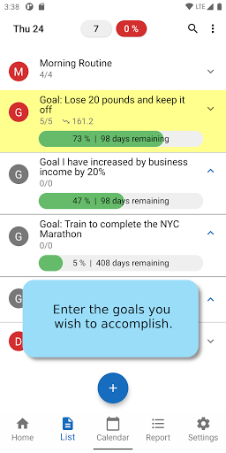 Daily Checklist - Image screenshot of android app