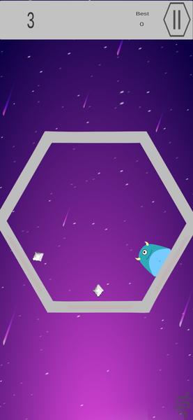 شش ضلعی - Gameplay image of android game