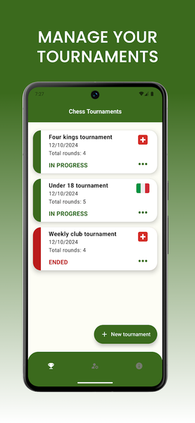 Chess Tournament Manager - عکس برنامه موبایلی اندروید