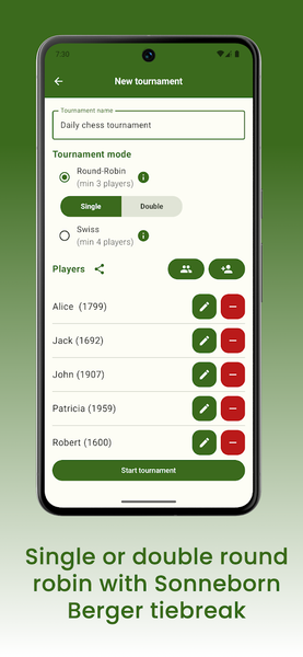 Chess Tournament Manager - عکس برنامه موبایلی اندروید