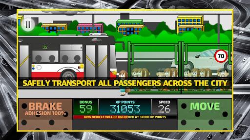 City Bus Driving Simulator 2D - عکس بازی موبایلی اندروید