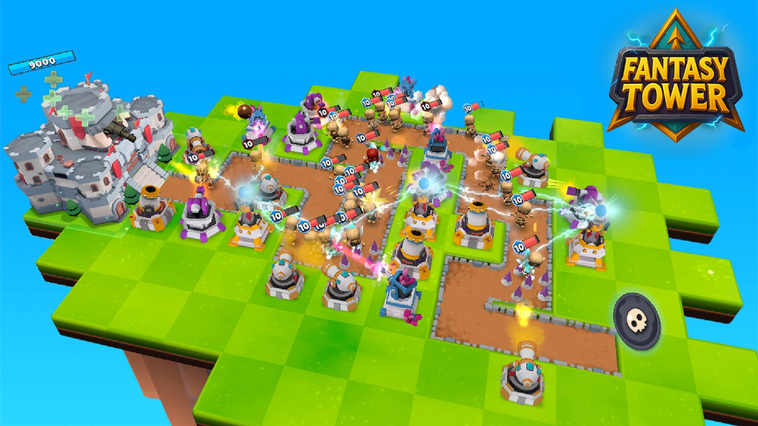 Fantasy Tower: Castle Defense - عکس بازی موبایلی اندروید