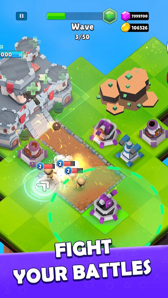 Fantasy Tower: Castle Defense - عکس بازی موبایلی اندروید