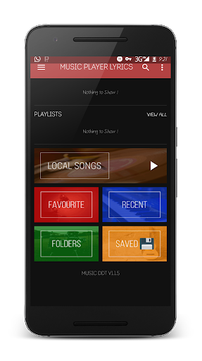 Music Player with Lyrics - Image screenshot of android app