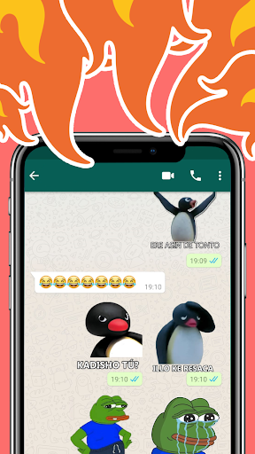 Dank Stickers 4 whatsapp - عکس برنامه موبایلی اندروید