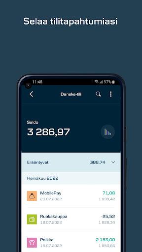 Mobiilipankki FI - Danske Bank - Image screenshot of android app
