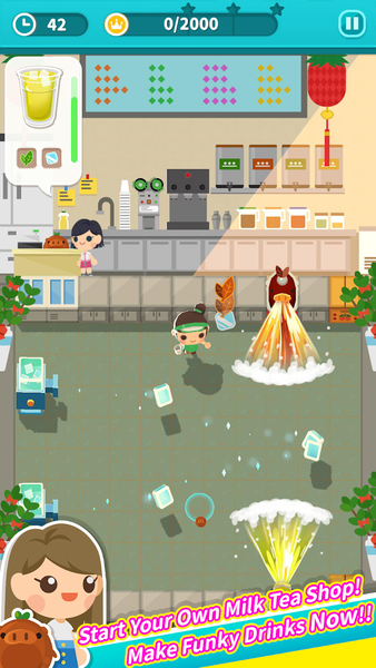 TeaCup Pig'Up: Bubble Tea Game - عکس بازی موبایلی اندروید