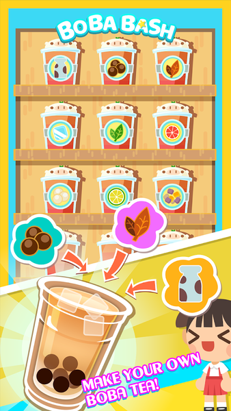 TeaCup Pig'Up: Bubble Tea Game - عکس بازی موبایلی اندروید