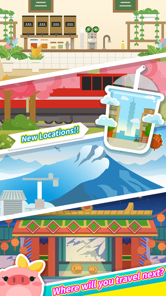 TeaCup Pig'Up: Bubble Tea Game - عکس بازی موبایلی اندروید
