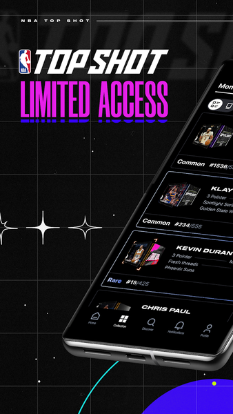 NBA Top Shot - Limited Access - Image screenshot of android app