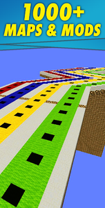 Map Lucky Block Race for Minecraft