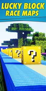 Lucky Block Race Map for MCPE APK + Mod for Android.