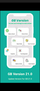 GB WApp Version - Image screenshot of android app